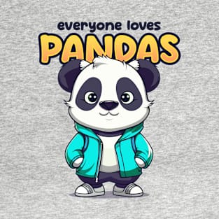 Everyone Loves Pandas T-Shirt